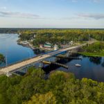 Aerial of Astor Bridge