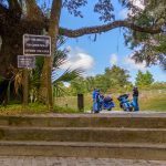 Cycle touring at Juniper Wayside