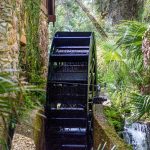 Historic water wheel at Juniper Springs Millhouse