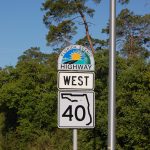 SR 40 West Byway Sign