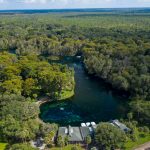 Silver Springs aerial view